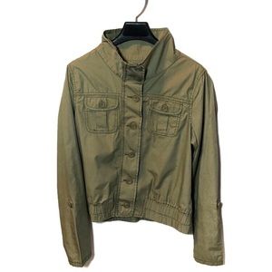 Maurices olive green jacket 100% Cotton M